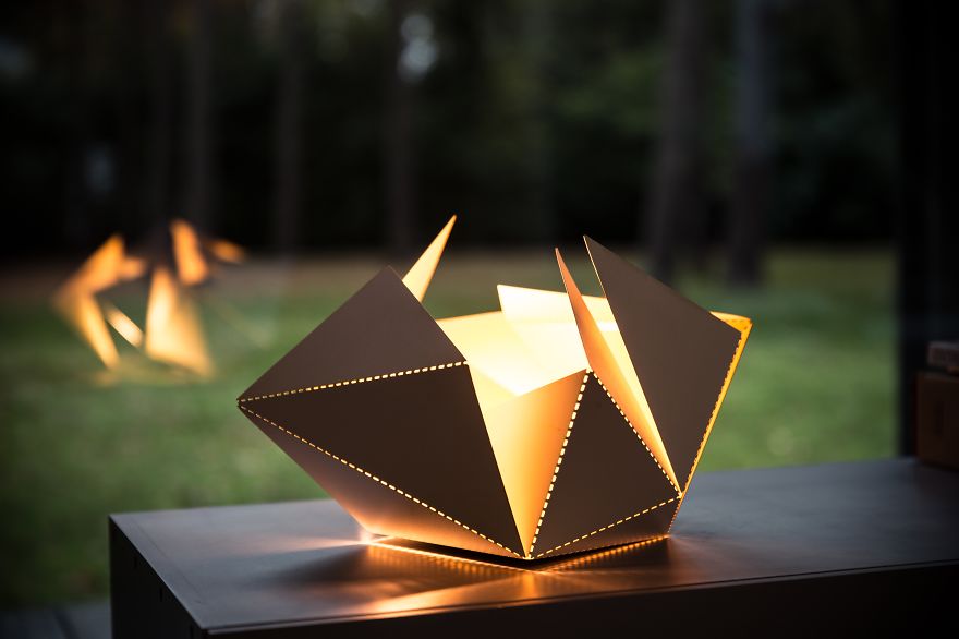 I Designed A Folding Lamp As A Wedding Gift And It Became The Beginning Of Something Amazing