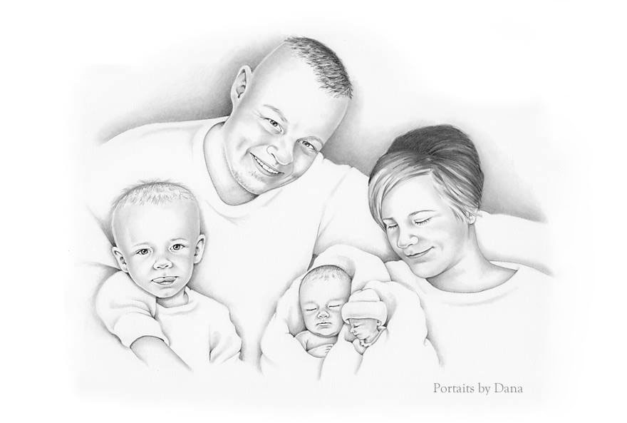 I Draw Baby Portraits For Families Who Suffered Early Losses