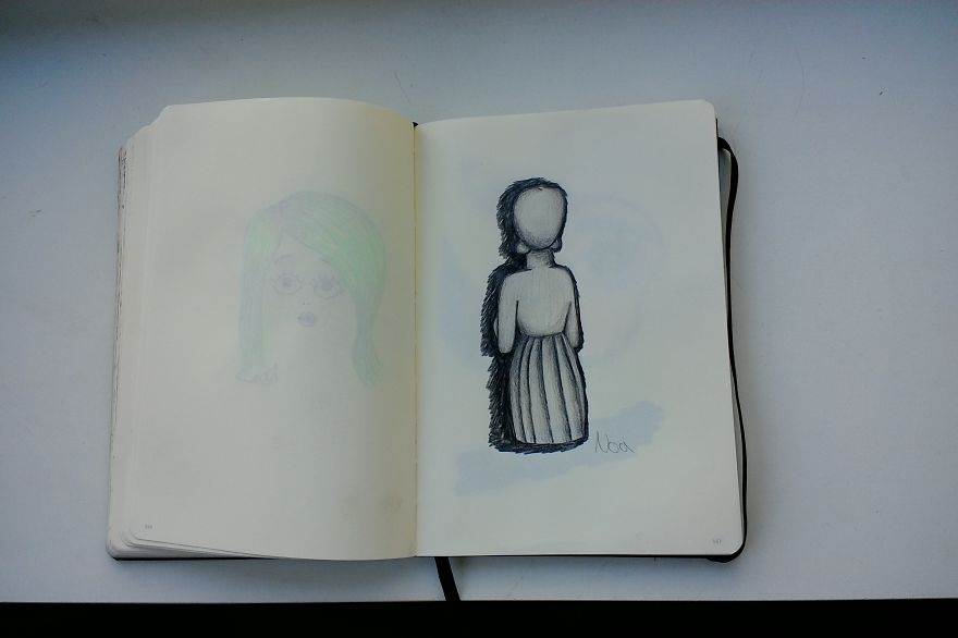 I Draw Various Random Things In My Sketchbook (page 160-166 + 175)