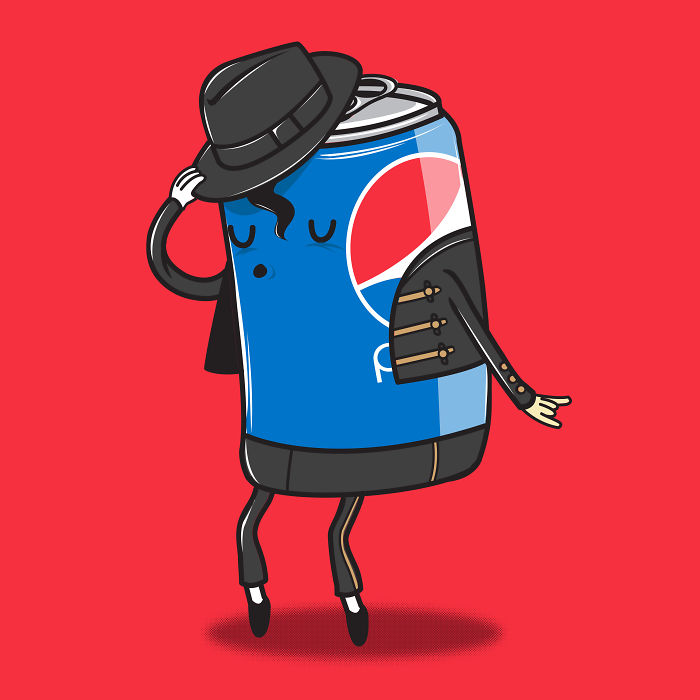 I Love Creating Cute, Clever, Pop Culture-Inspired Illustrations
