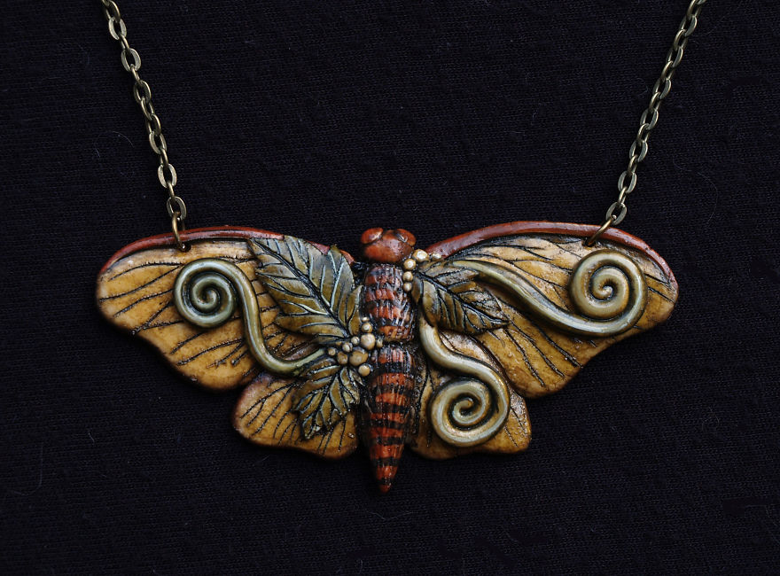 I Make Nature Inspired Jewelry With Polymer Clay And Stone