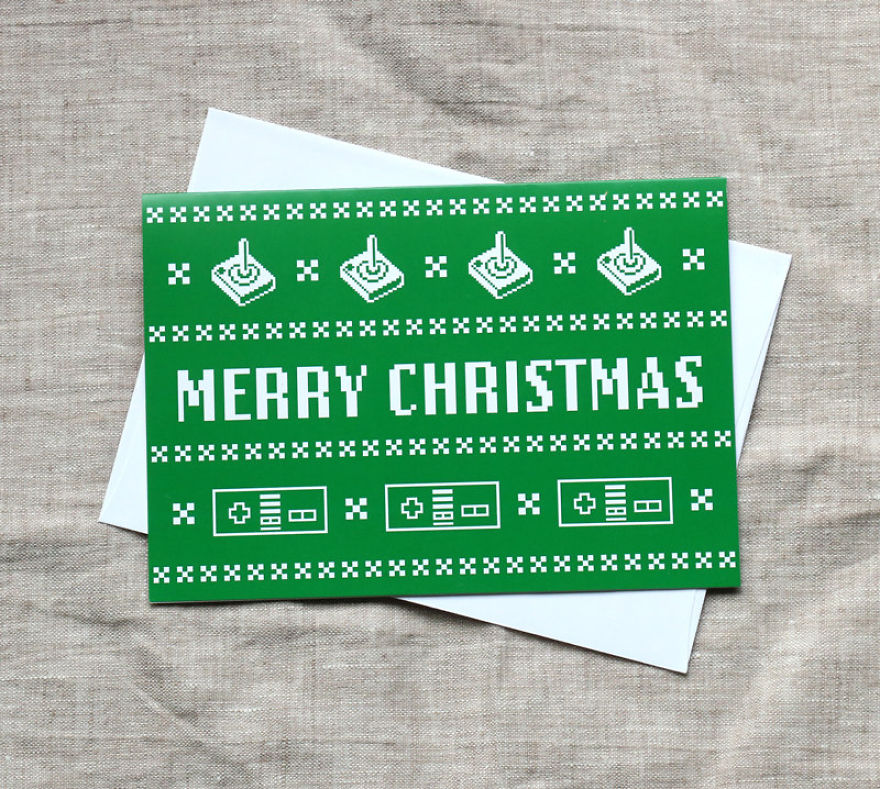 Christmas Sweater Pattern Christmas Card