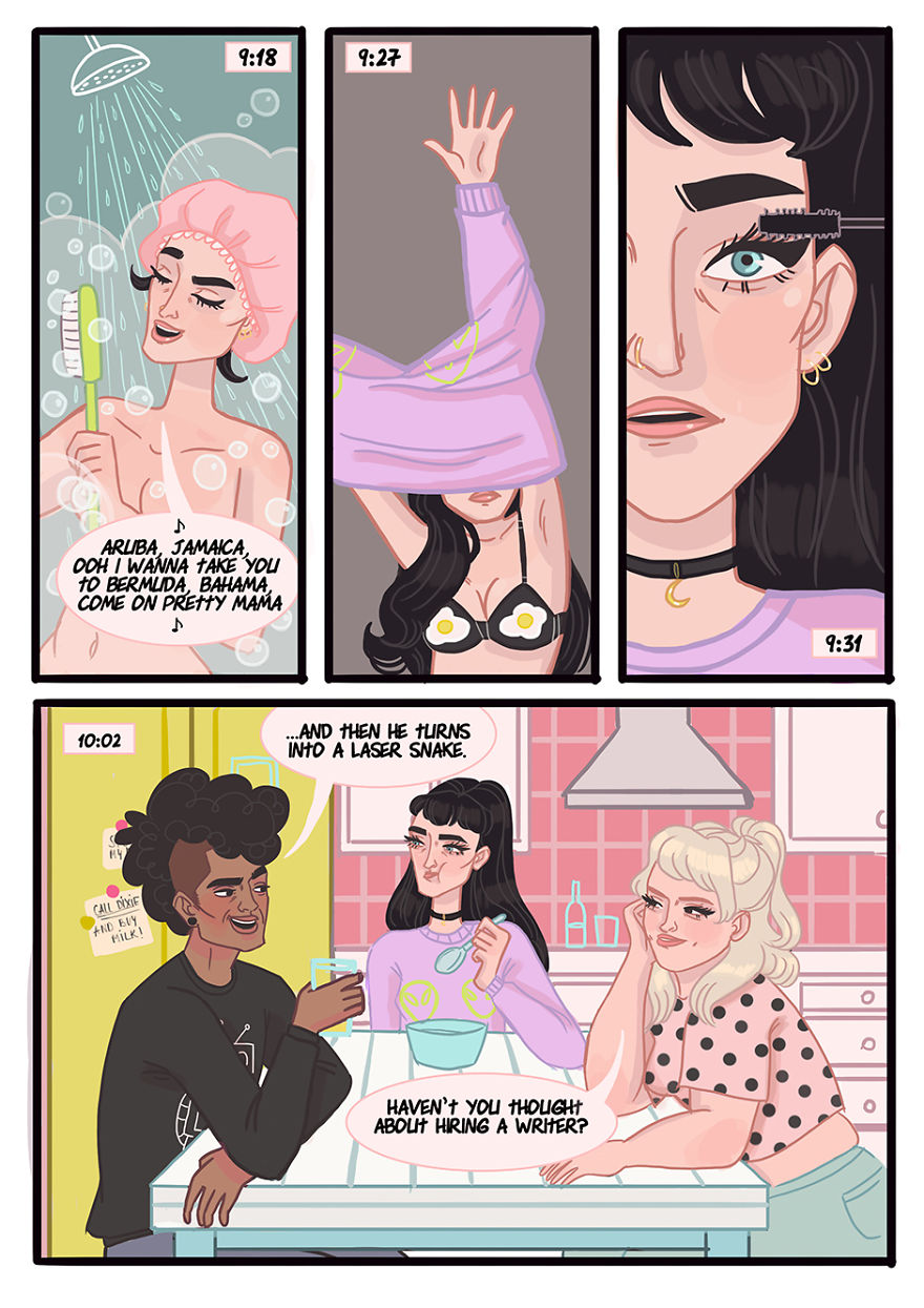Lucy Dreams - A Comic About A Girl Whose Dreams Are Coming True. And It's Not What You Think.