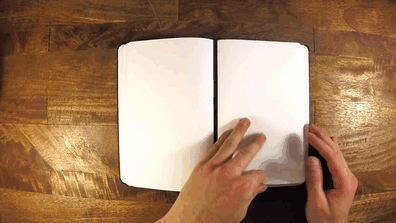 Magnetic Notebook That Lets You Remove And Reattach Pages