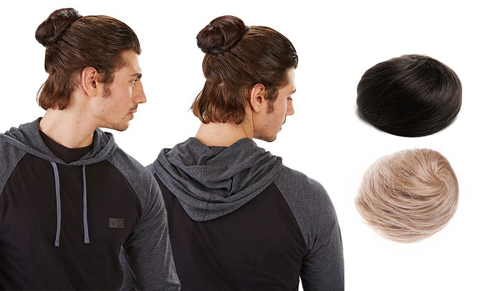 Clip-On Man Buns Are Real And It's Too Late To Do Anything