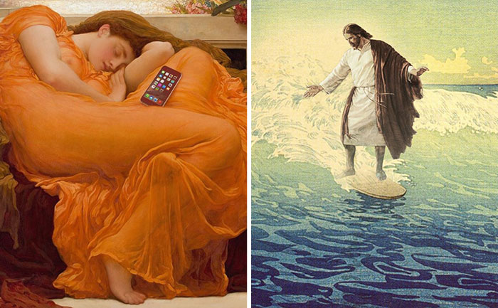 If Classical Paintings Were Created During Modern Times