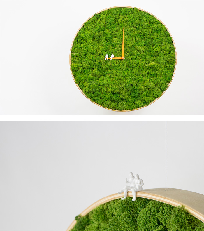 Moss Clock