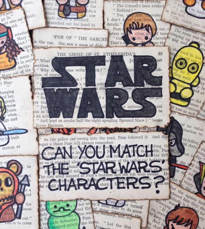My 13-Year-Old Daughter Made This Star Wars Identification Kit Game For Her Friend's Birthday