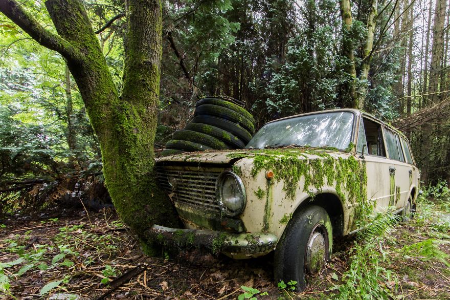 Photographer Travels Thousands Of Kilometers Looking For Abandoned Places In Europe