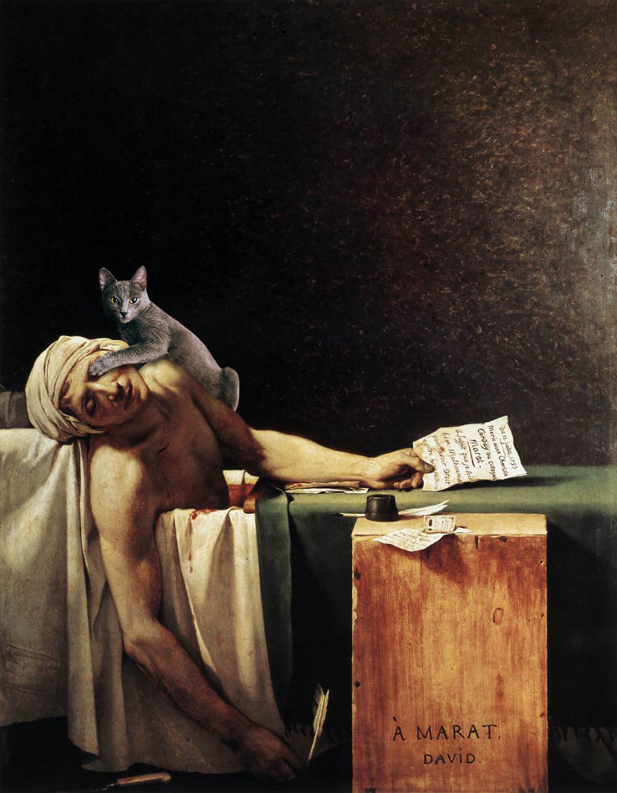 Photoshopping Your Cat Into Classic Artwork Will Never Get Old