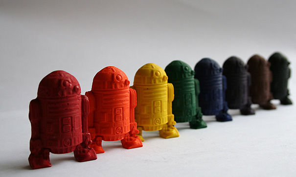 R2-D2 Mini Crayons