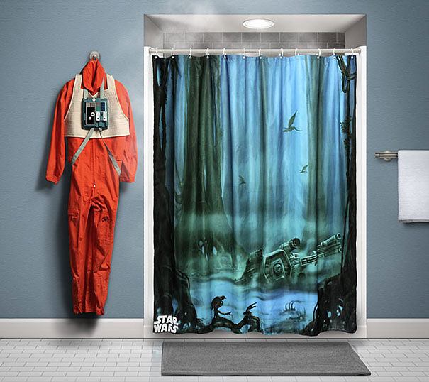 Star Wars Dagobah Shower Curtain
