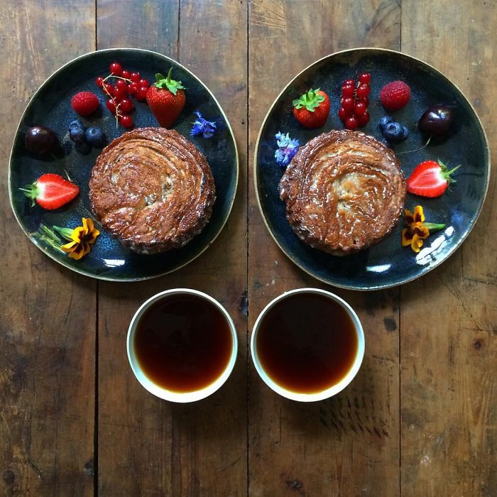 Symmetrical Breakfasts