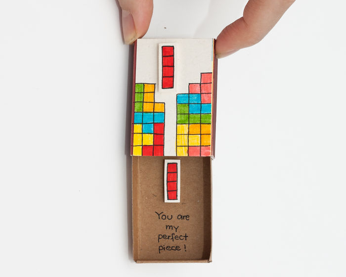 Tetris Love Card - You Are My Perfect Piece!
