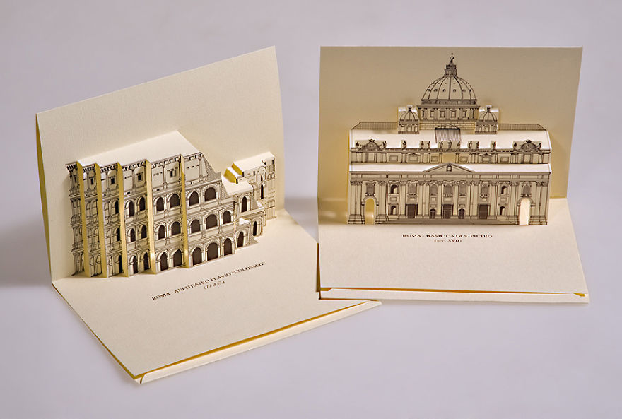 We Create 3D Postcards With Famous Monuments Around The World