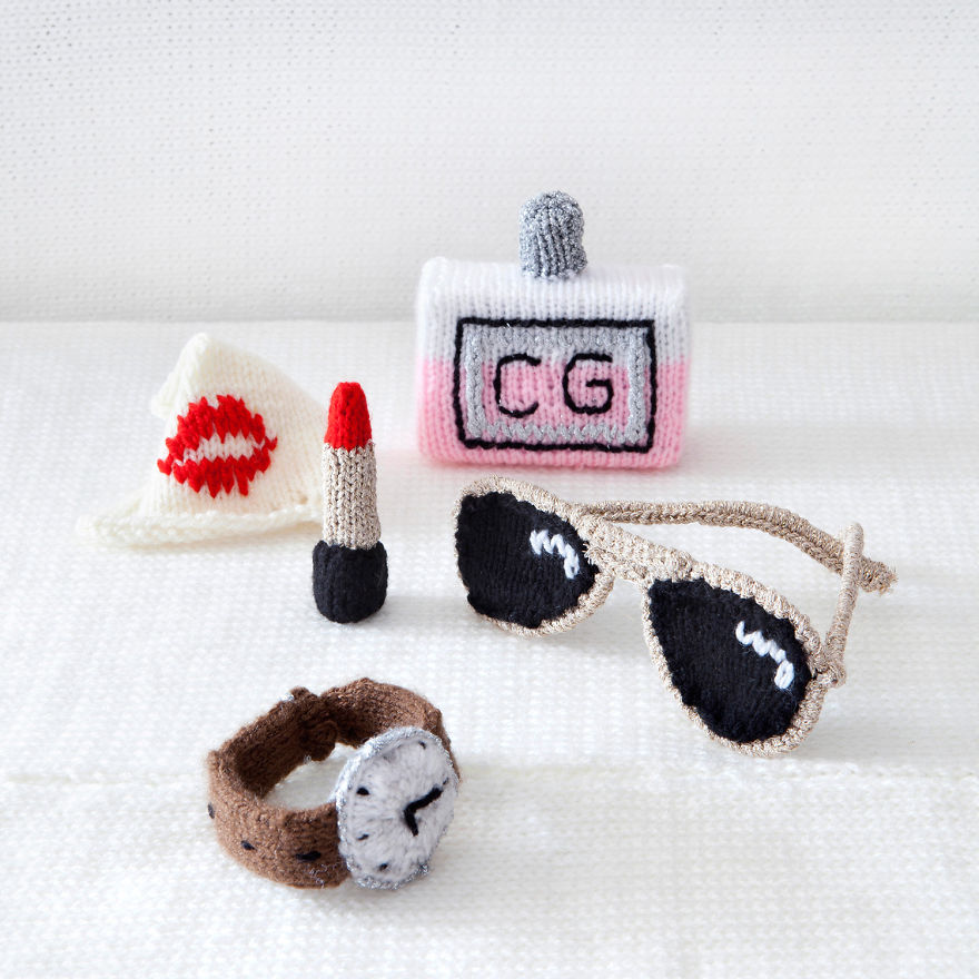 We Knit The Unknittable: Meat, Champagne, Perfume And More