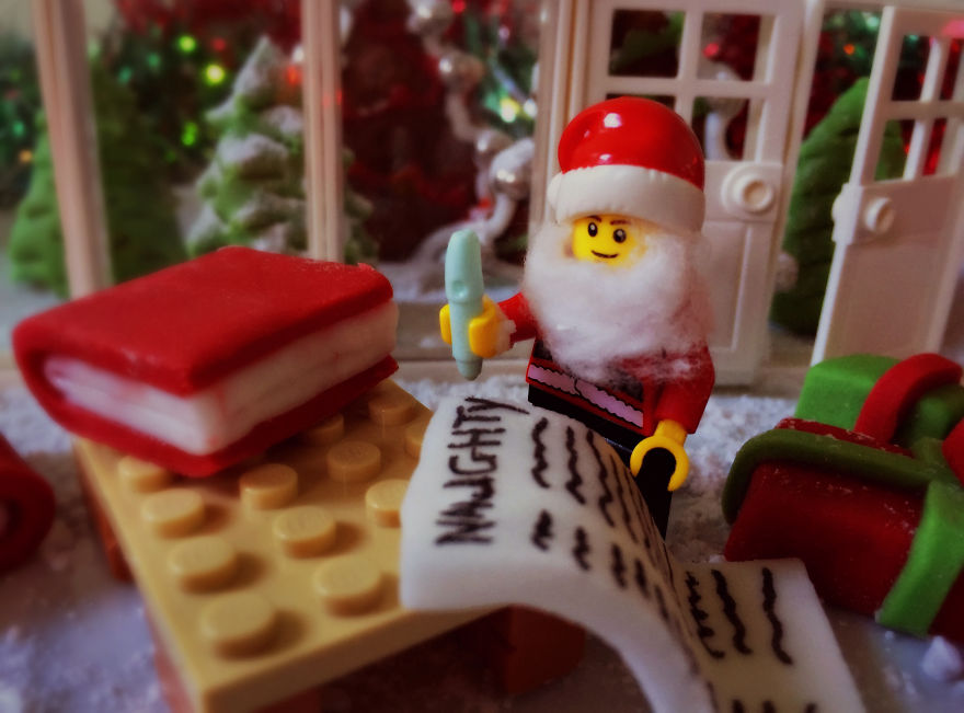 We Turned Food Into North Pole Christmas Scenes
