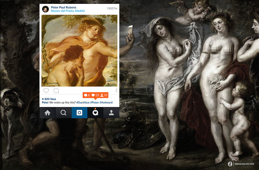 We Turned Renaissance Greek Art Into Instagram Posts