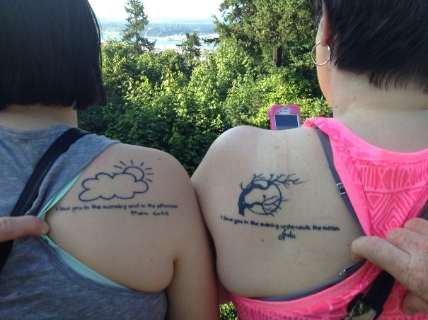 Mother- Daughter Tattoos