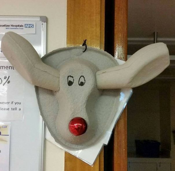 Rudolph's Also Helping Drs And Nurses To.
