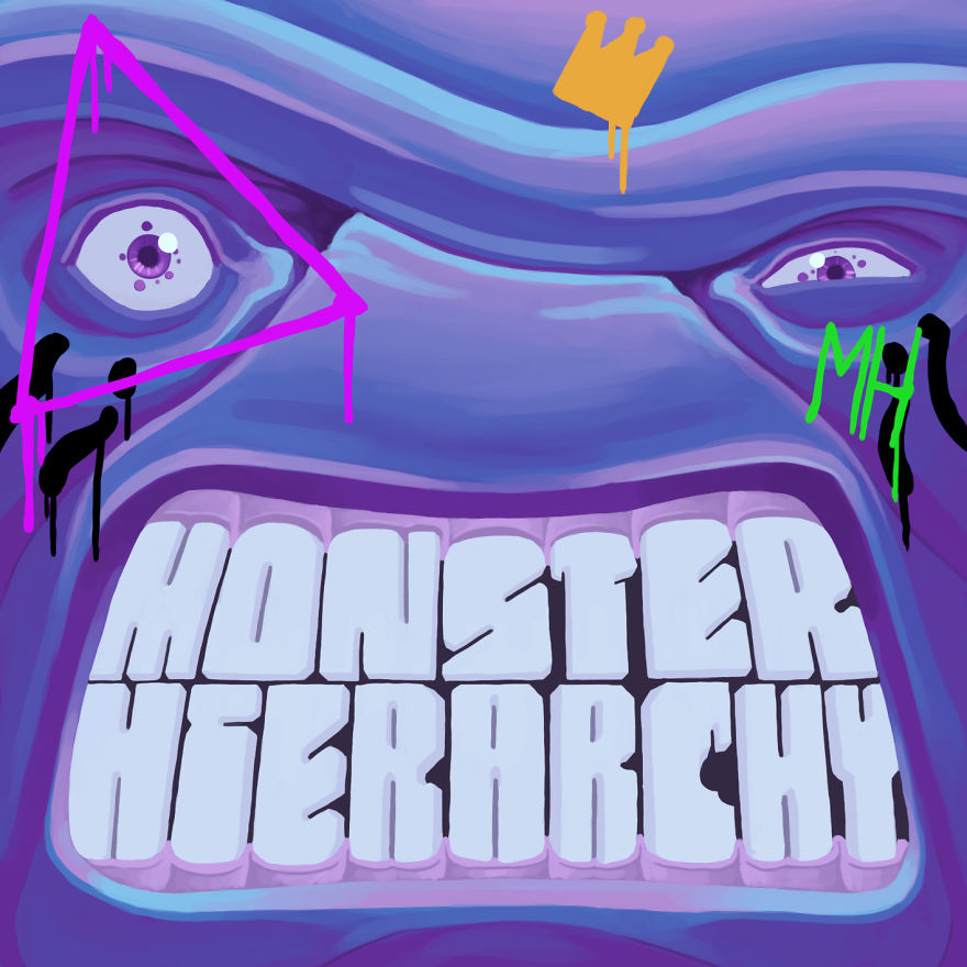 15-Year-Old Artist Creates Entire Monster Universe With His Wacom
