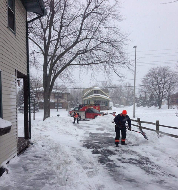An Elderly Man In My Neighborhood Had A Heart Attack While Shoveling His Driveway. Paramedics Took Him To The Hospital, Then Returned To Finish Shoveling His Driveway For Him