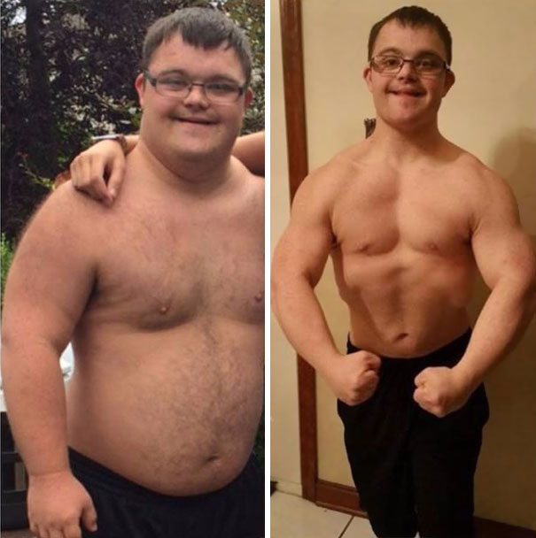 Man With Down Syndrome Fulfills His Dream By Becoming A Body-Builder