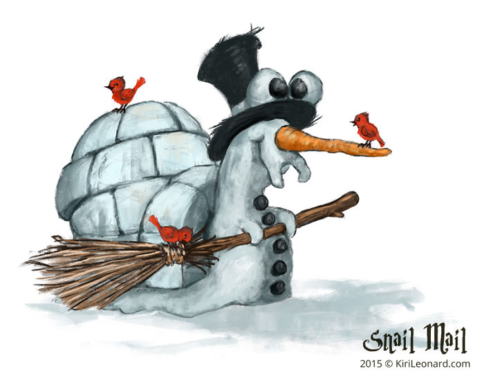 Rudolf The Snow Snail