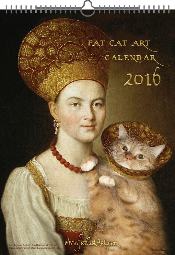 Fat Cat Art Calendar 2016