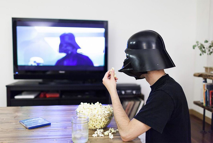 For The Past Year, I've Been Pretending To Be Darth Vader