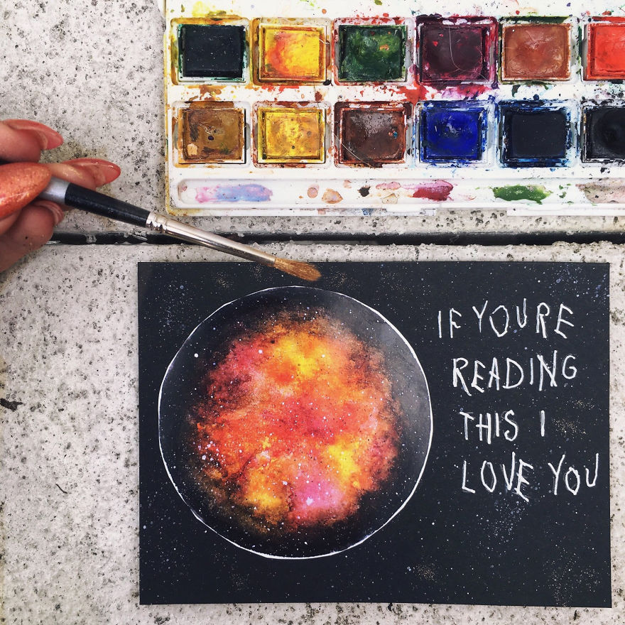 I Watercolor Healing Moons And Crystals To Bring Light To Our Broken And Hurting World