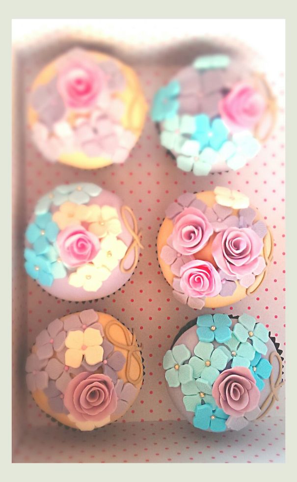 Springish Cupcakes