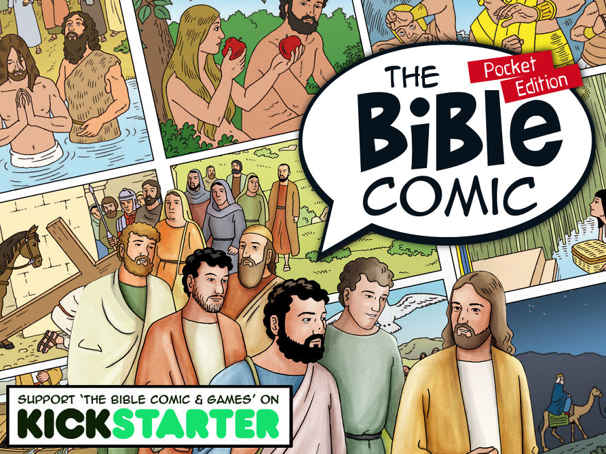 My Attemp To Publish A Faithful Bible Comic For Kids On Kickstarter