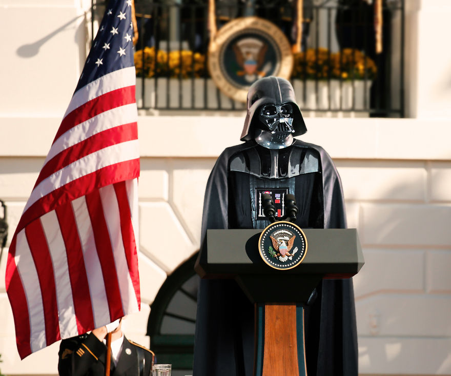 Darth Vader And His Speech