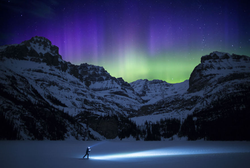 Astro-adventures: Mountain Photographer Captures Sports Under The Stars