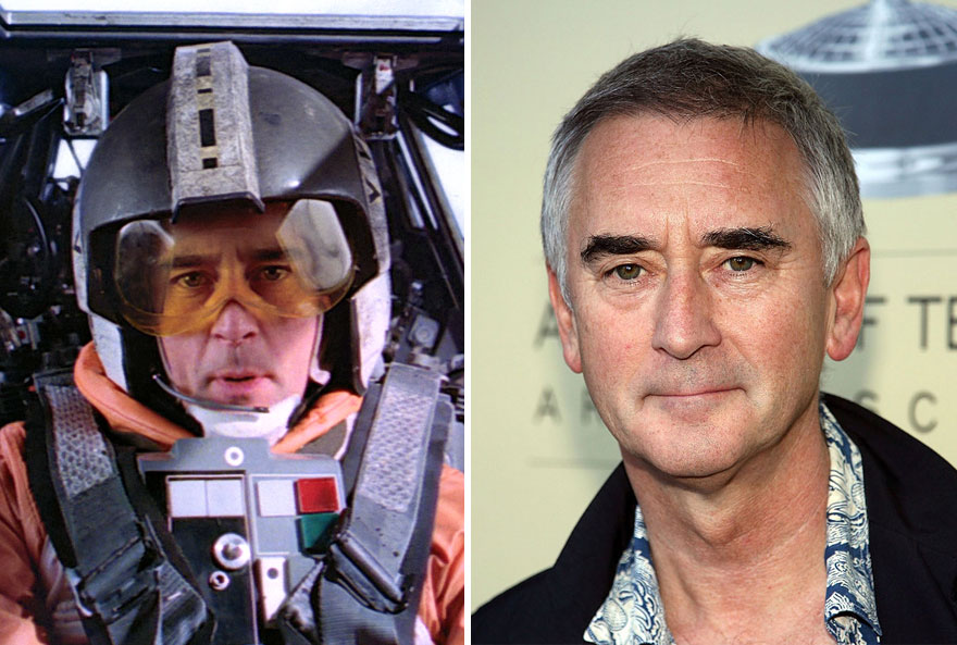 Denis Lawson As Wedge Antilles, 1980 And 2015