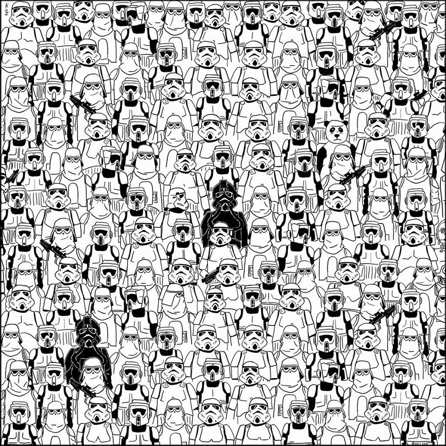 Can You Find The Panda? Post Your Time Below!