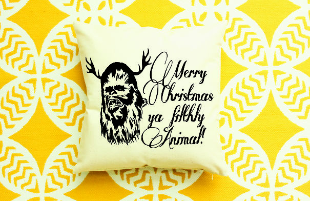 A Hairy Christmas Pillow