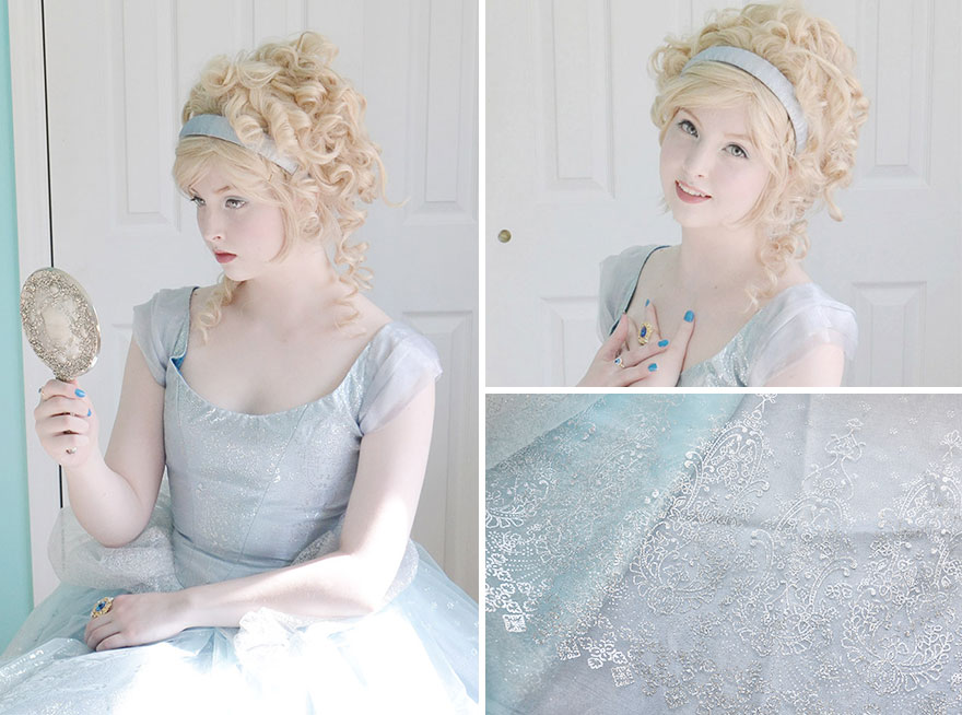 Talented 18-Year-Old Girl Sews Stunning Dresses That Look Straight Out Of A Disney Movie