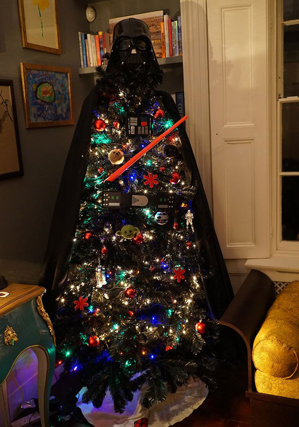 Star Wars Themed Christmas Tree