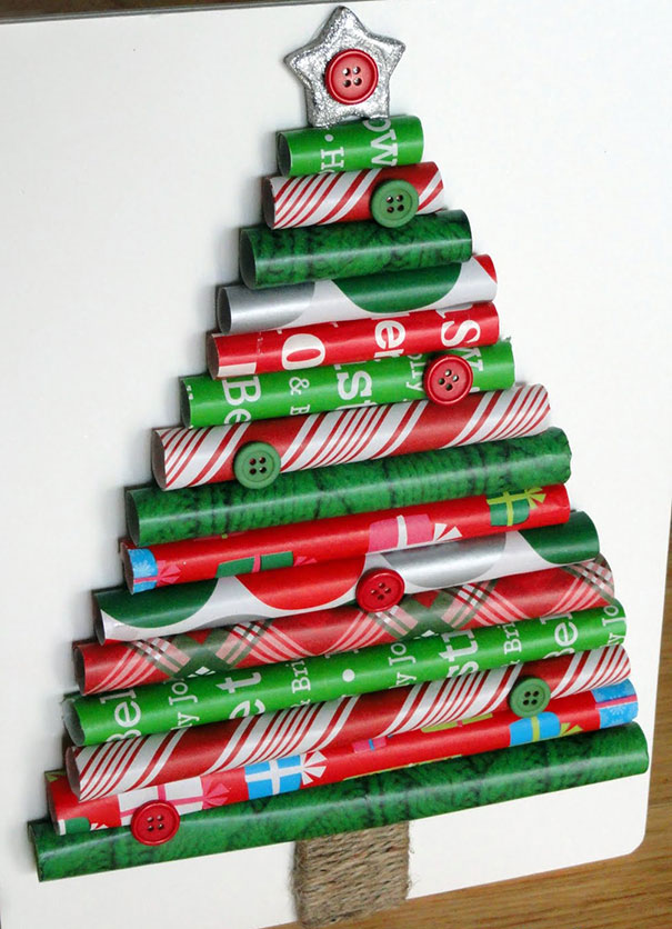 Wrapping Paper Christmas Tree