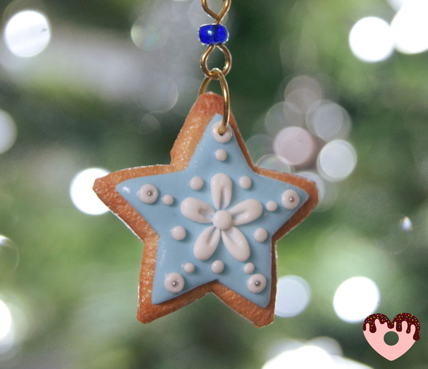 Cute Polymer Clay Jewelry I Made For Christmas!