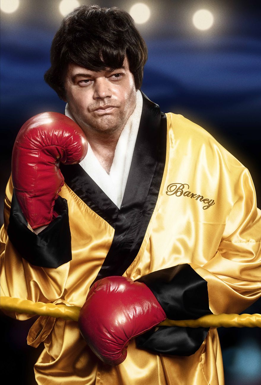 Darts Players Transformed Into Movie Icons
