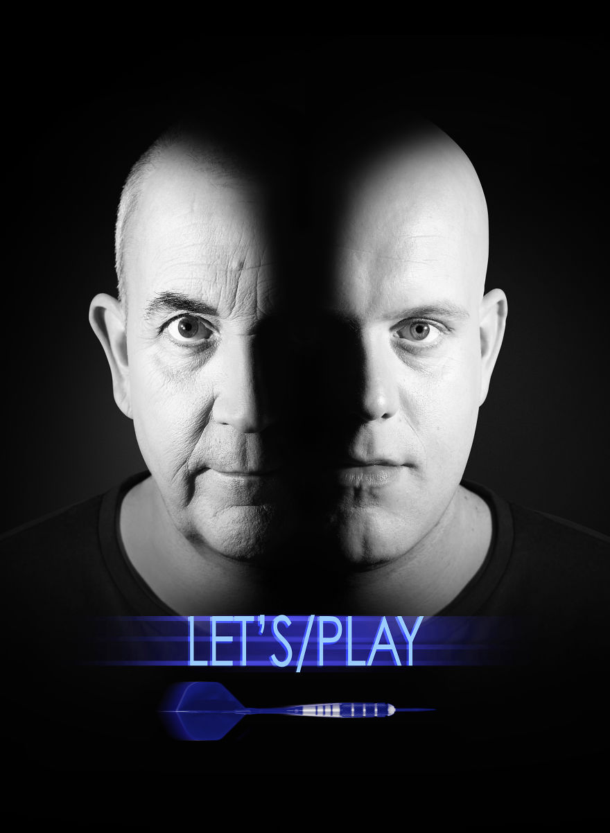 Darts Players Transformed Into Movie Icons