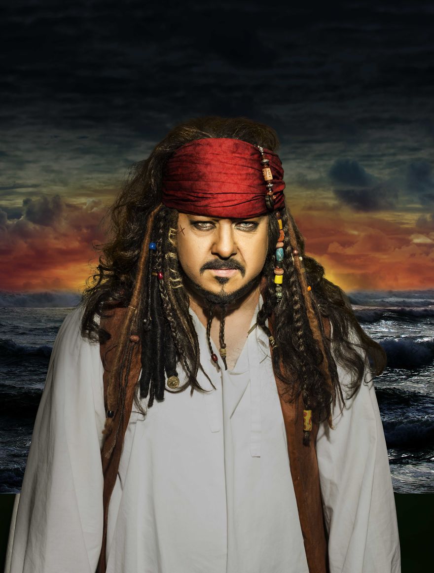 Darts Players Transformed Into Movie Icons