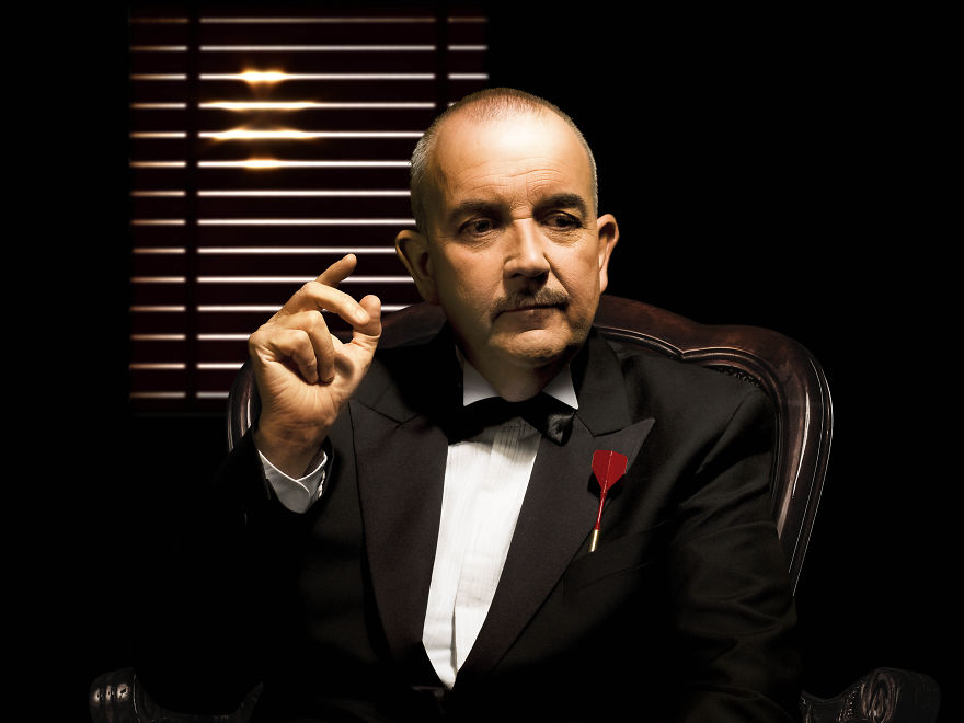 Darts Players Transformed Into Movie Icons