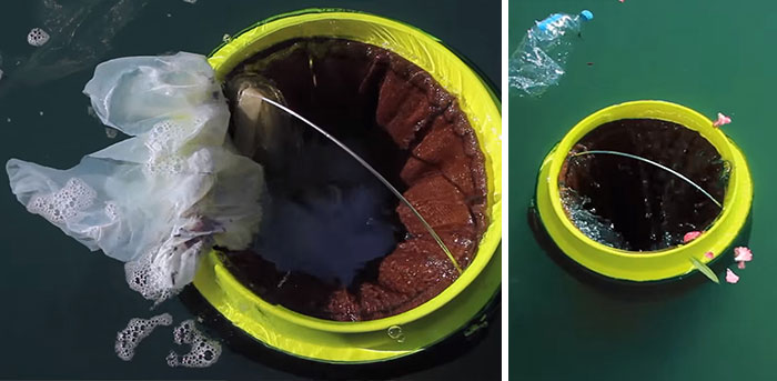 Floating Rubbish Bin That Cleans Oceans