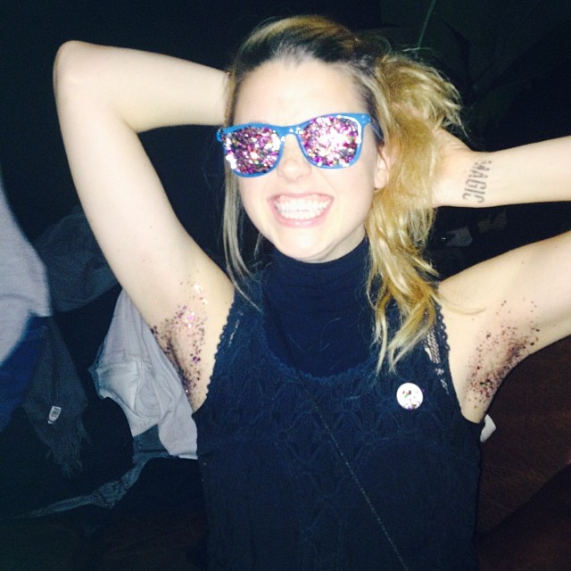 Glitter Armpits Are A Thing Now And It's Too Late To Do Anything
