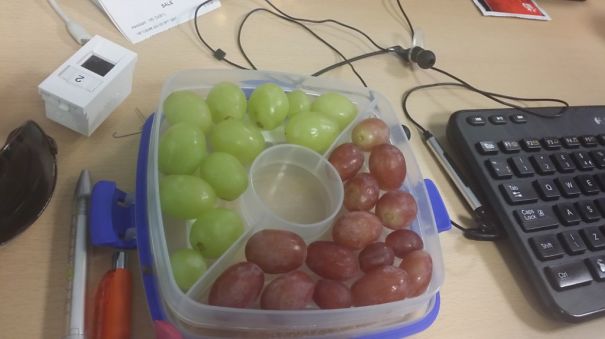 Color Coordinated Grapes