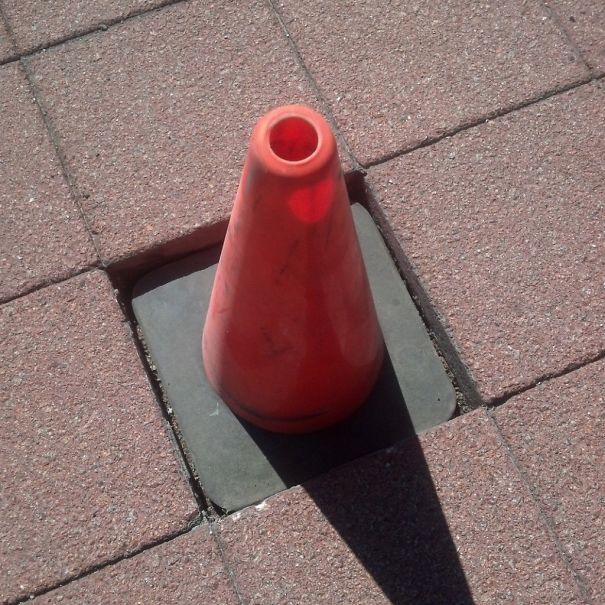 This Cone Made For This Hole.